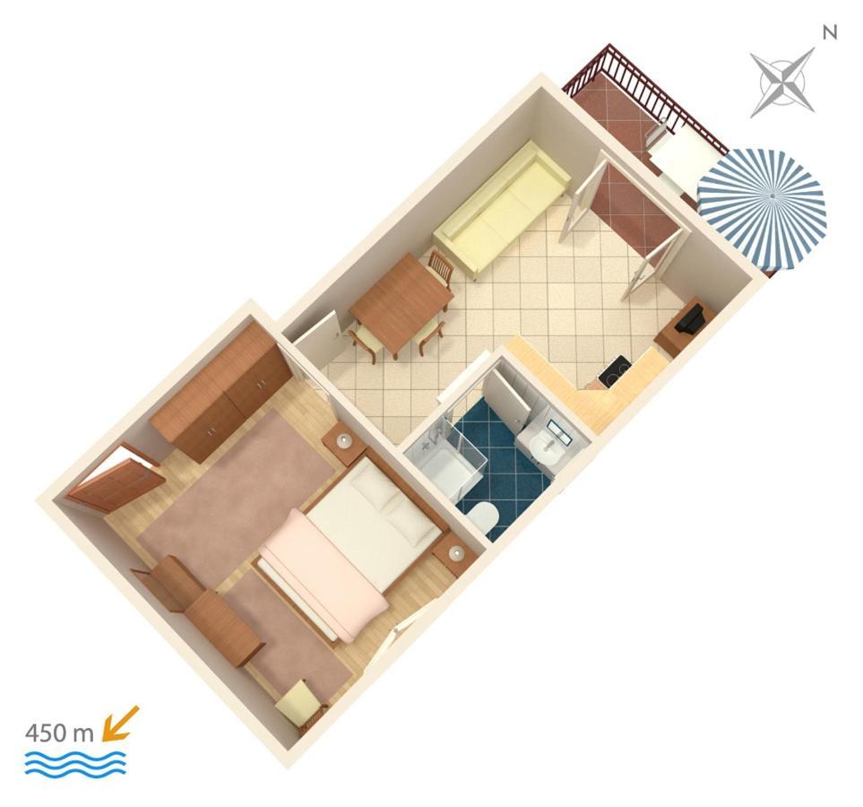 Apartments With A Parking Space Biograd Na Moru, Biograd - 860 Экстерьер фото
